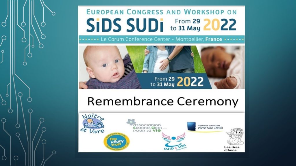 Remembrance Ceremony European Congress and Workshop on SIDS – SUDI